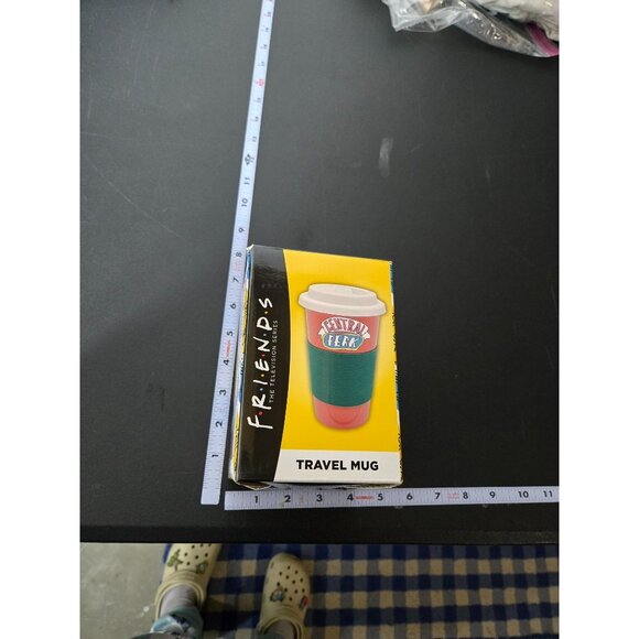 New Friends Central Perk Ceramic Travel Mug 12 fl. oz. CultureFly Exclusive Cup - Picture 8 of 10